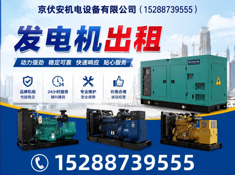 乌鲁木齐发电机出租展示图